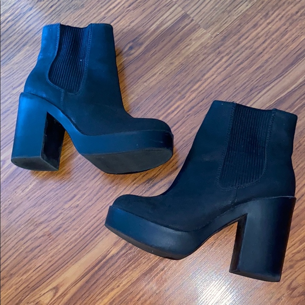 H&M Divided Chunky Ankle Boots
